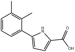 1H-Pyrrole-2-carboxylic acid, 5-(2,3-dimethylphenyl)- Structure