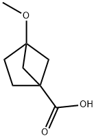 Bicyclo[2.1.1]hexane-1-carboxylic acid, 4-methoxy- 구조식 이미지