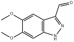 5,6-dimethoxy-1H-indazole-3-carbaldehyde Structure