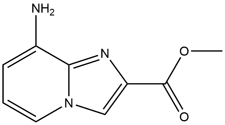 Methyl 8-aminoimidazo[1,2-a]pyridine-2-carboxylate Structure