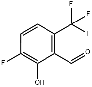 3-Fluoro-2-hydroxy-6-(trifluoromethyl)benzaldehyde Structure