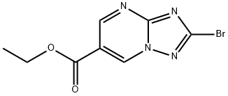 ethyl 2-bromo-[1,2,4]triazolo[1,5-a]pyrimidine-6-carboxylate Structure