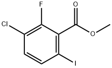 Methyl 3-chloro-2-fluoro-6-iodobenzoate Structure