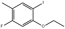 1-Ethoxy-5-fluoro-2-iodo-4-methylbenzene Structure