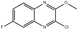 Quinoxaline, 3-chloro-6-fluoro-2-methoxy- Structure