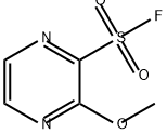 3-methoxypyrazine-2-sulfonyl fluoride Structure