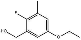 (5-Ethoxy-2-fluoro-3-methylphenyl)methanol Structure