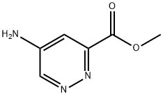 methyl 5-aminopyridazine-3-carboxylate Structure