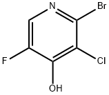 2-Bromo-3-chloro-5-fluoropyridin-4-ol 구조식 이미지