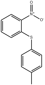 Benzene, 1-[(4-methylphenyl)thio]-2-nitro- Structure