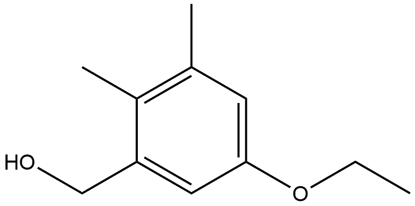 5-Ethoxy-2,3-dimethylbenzenemethanol Structure