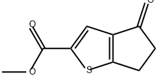 methyl
4-oxo-4H,5H,6H-cyclopenta[b]thiophene-2-carbox
ylate Structure