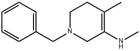 3-Pyridinamine, 1,2,5,6-tetrahydro-N,4-dimethyl-1-(phenylmethyl)- Structure