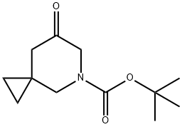 tert-Butyl 7-oxo-5-azaspiro[2.5]octane-5-carboxylate Structure