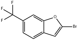 Benzofuran, 2-bromo-6-(trifluoromethyl)- Structure