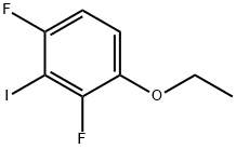 1-Ethoxy-2,4-difluoro-3-iodobenzene Structure