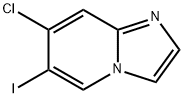 Imidazo[1,2-a]pyridine, 7-chloro-6-iodo- Structure