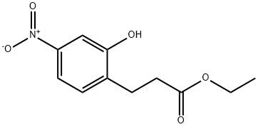 Ethyl 2-hydroxy-4-nitrophenylpropanoate Structure