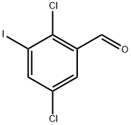 2,5-Dichloro-3-iodobenzaldehyde Structure