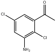 Ethanone, 1-(3-amino-2,5-dichlorophenyl)- Structure