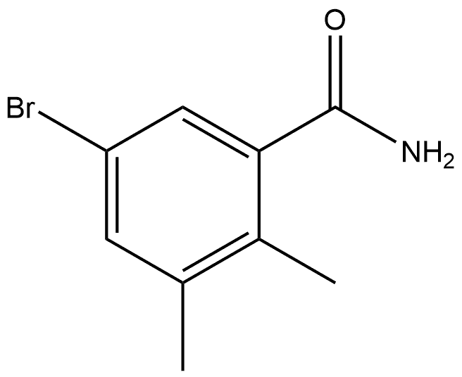 5-Bromo-2,3-dimethylbenzamide Structure