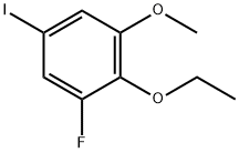 2-Ethoxy-1-fluoro-5-iodo-3-methoxybenzene Structure