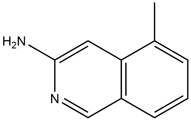 5-methylisoquinolin-3-amine Structure