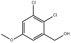 (2,3-Dichloro-5-methoxyphenyl)methanol Structure