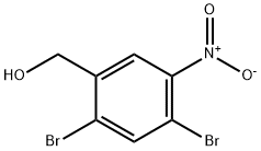 Benzenemethanol, 2,4-dibromo-5-nitro- 구조식 이미지
