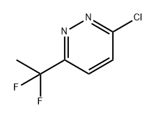 Pyridazine, 3-chloro-6-(1,1-difluoroethyl)- 구조식 이미지