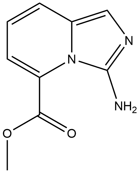 3-Amino-imidazo[1,5-a]pyridine-5-carboxylic acid Structure