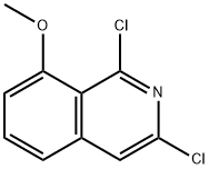 1,3-dichloro-8-methoxyisoquinoline Structure