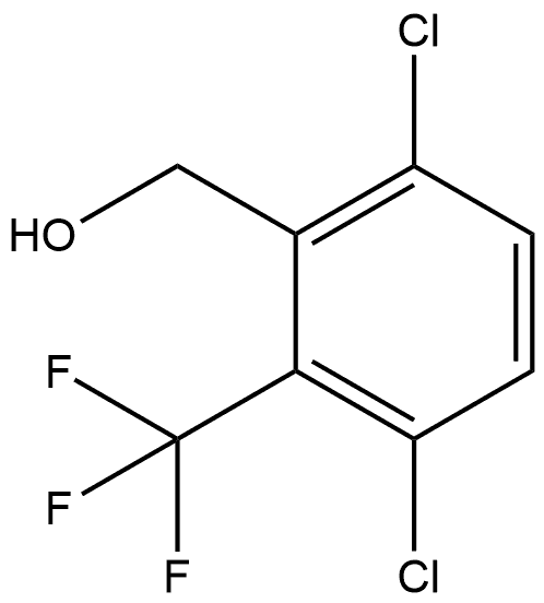 3,6-Dichloro-2-(trifluoromethyl)benzenemethanol Structure