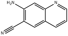 7-Amino-6-quinolinecarbonitrile Structure