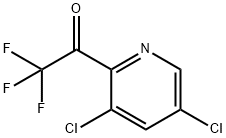 Ethanone, 1-(3,5-dichloro-2-pyridinyl)-2,2,2-trifluoro- Structure