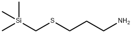 1-Propanamine, 3-[[(trimethylsilyl)methyl]thio]- 구조식 이미지