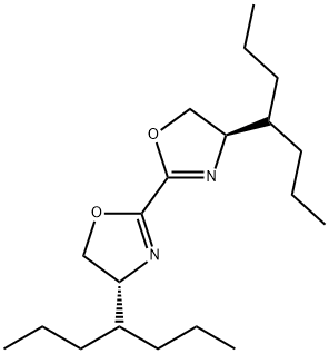 2,2'-Bioxazole, 4,4',5,5'-tetrahydro-4,4'-bis(1-propylbutyl)-, (4R,4'R)- Structure