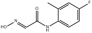 Acetamide, N-(4-fluoro-2-methylphenyl)-2-(hydroxyimino)-, (2E)- Structure