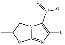 6-Bromo-2-methyl-5-nitro-2,3-dihydroimidazo[2,1-b][1,3]oxazole Structure