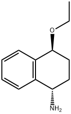 1-Naphthalenamine, 4-ethoxy-1,2,3,4-tetrahydro-, (1S,4S)- Structure