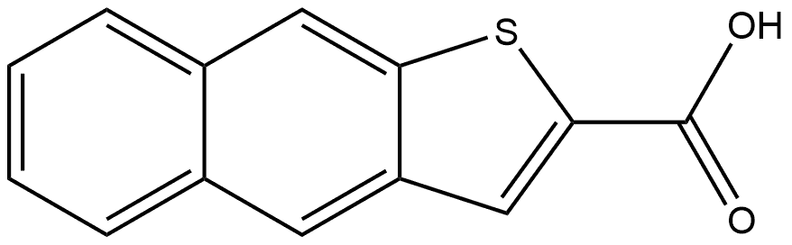 Naphtho[2,?3-?b]?thiophene-?2-?carboxylic acid Structure