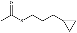 1-[(3-cyclopropylpropyl)sulfanyl]ethan-1-one Structure