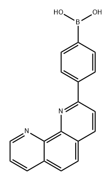 Boronic acid, B-[4-(1,10-phenanthrolin-2-yl)phenyl]- Structure