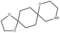 1,4,9-Trioxa-12-azadispiro[4.2.5.2]pentadecane 구조식 이미지