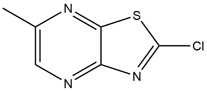 2-chloro-6-methylthiazolo[4,5-b]pyrazine Structure