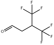 Butanal, 4,4,4-trifluoro-3-(trifluoromethyl)- 구조식 이미지