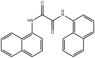 Ethanediamide, N1,N2-di-1-naphthalenyl- Structure