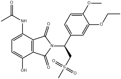 Apremilast Impurity 25 구조식 이미지