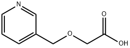 Acetic acid, 2-(3-pyridinylmethoxy)- Structure