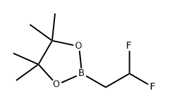 1,3,2-Dioxaborolane, 2-(2,2-difluoroethyl)-4,4,5,5-tetramethyl- Structure